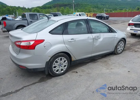 2012 Ford Focus Se from USA, damaged, VIN 1FAHP3F27CL127751